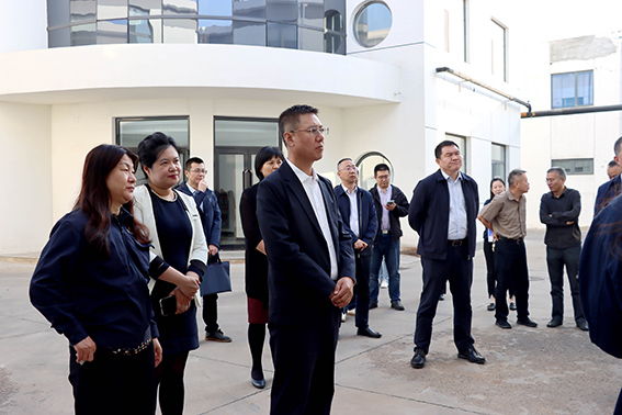 市人社局黨組書記、局長(zhǎng)一行走進(jìn)金橋焊材集團(tuán)調(diào)研